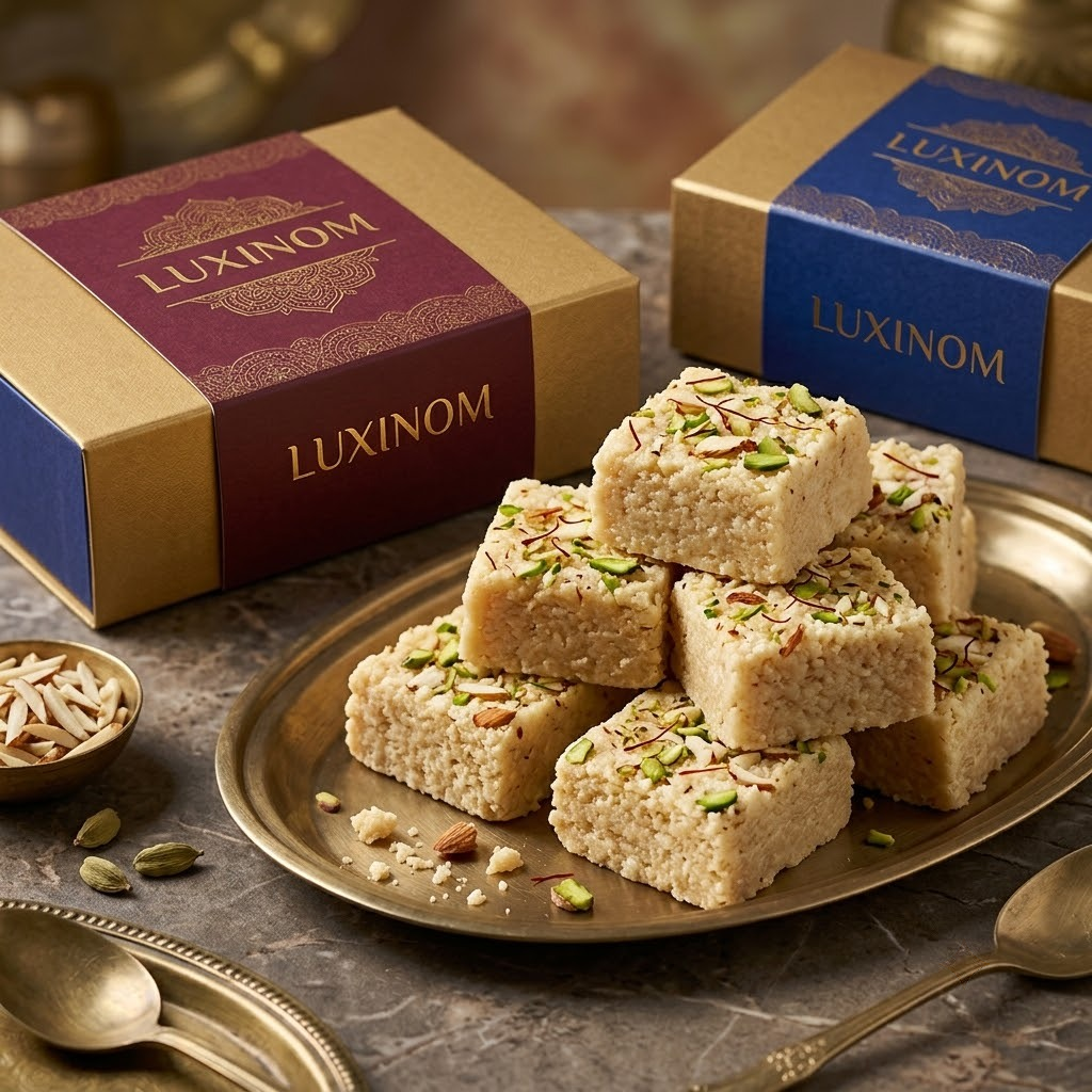 Kalakand in Luxinom gift box